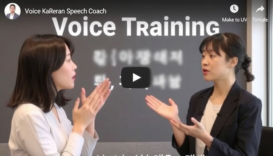 목소리 트레이닝